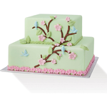 Flower Rope & Tree Fondant Silicone Mold - bakeware bake house kitchenware bakers supplies baking
