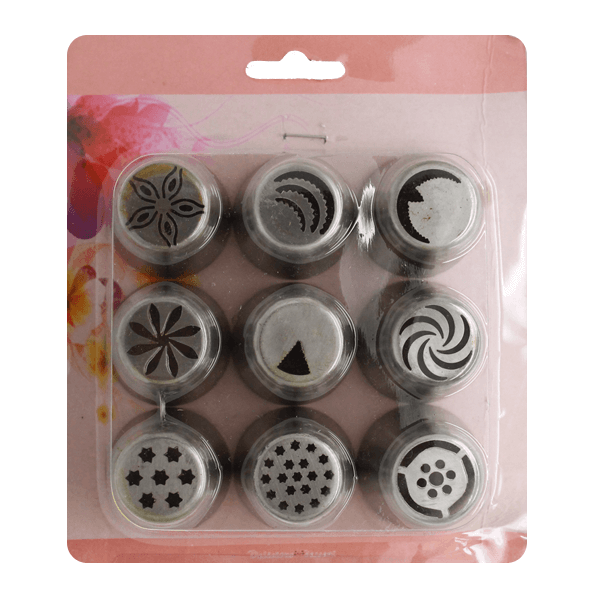 Russian Nozzles 9 pcs - bakeware bake house kitchenware bakers supplies baking