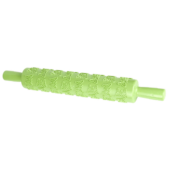 Fondant Rolling Pin Textured - Butterfly - bakeware bake house kitchenware bakers supplies baking