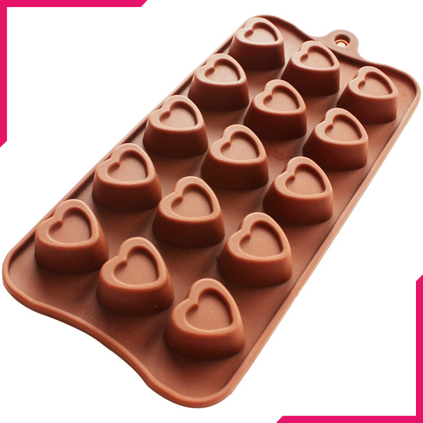 Chocolate Mold Heart - bakeware bake house kitchenware bakers supplies baking