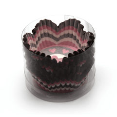 Heart Doiley Design Cupcake Liners - bakeware bake house kitchenware bakers supplies baking