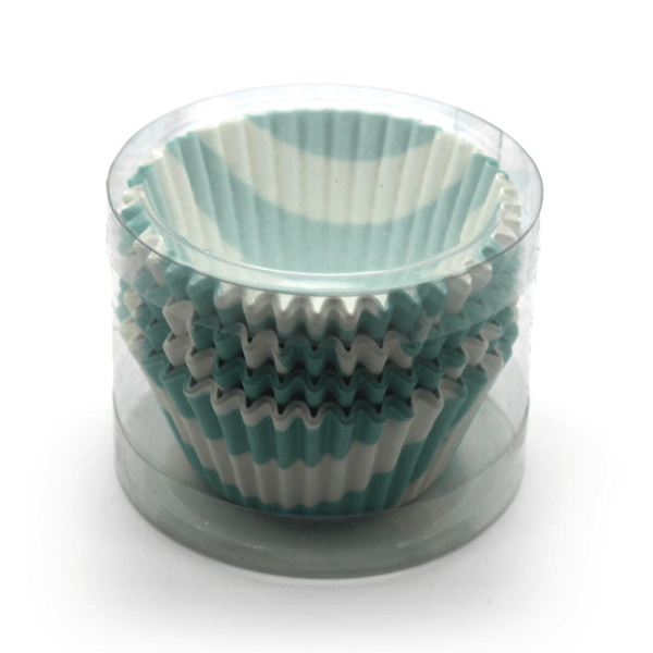 Cupcake Liners Green Lines Design - bakeware bake house kitchenware bakers supplies baking