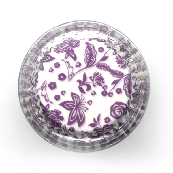 Mini Cupcake Liners Purple Design - bakeware bake house kitchenware bakers supplies baking