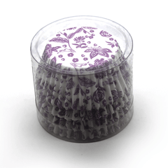 Mini Cupcake Liners Purple Design - bakeware bake house kitchenware bakers supplies baking
