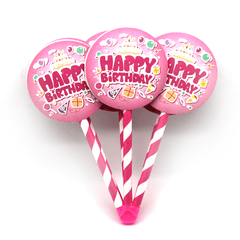 Cupcake Toppers Pink Happy Birthday - bakeware bake house kitchenware bakers supplies baking