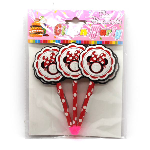 Cupcake Toppers Minnie Mouse - bakeware bake house kitchenware bakers supplies baking