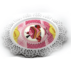 Cake Serving Plate Birthday Design 10 in - bakeware bake house kitchenware bakers supplies baking