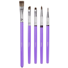 Wilton Decorating Brush Set 5 pcs - bakeware bake house kitchenware bakers supplies baking