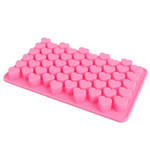 55 Mini Hearts Silicone Decoration Mold - bakeware bake house kitchenware bakers supplies baking
