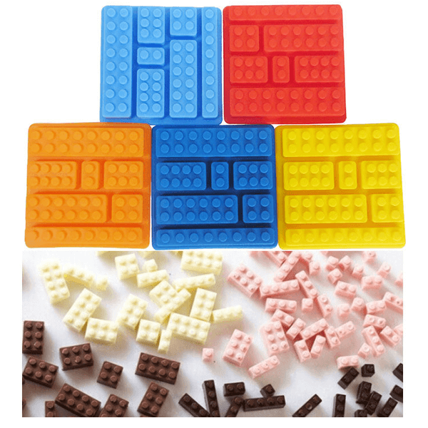 Silicone Decorating Mold Lego blocks - bakeware bake house kitchenware bakers supplies baking