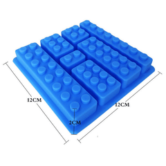 Silicone Decorating Mold Lego blocks - bakeware bake house kitchenware bakers supplies baking