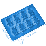 Lego Robot Shape Silicone Mold - bakeware bake house kitchenware bakers supplies baking