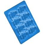 Lego Robot Shape Silicone Mold - bakeware bake house kitchenware bakers supplies baking