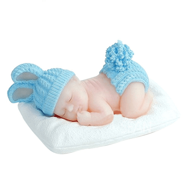 3D Baby Fondant Decoration Silicone Mold - bakeware bake house kitchenware bakers supplies baking