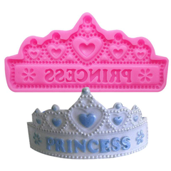 Princess Crown Shape Silicone Cake Mold