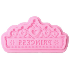 Princess Crown Shape Silicone Cake Mold - bakeware bake house kitchenware bakers supplies baking