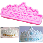 Princess Crown Shape Silicone Cake Mold