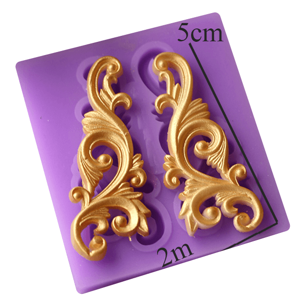 Border Silicone Fondant Mold - bakeware bake house kitchenware bakers supplies baking