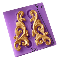 Border Silicone Fondant Mold - bakeware bake house kitchenware bakers supplies baking