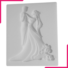 Wedding Silicone Fondant Mold - bakeware bake house kitchenware bakers supplies baking