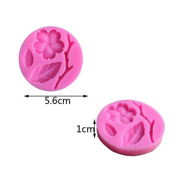 3D Silicone Fondant Mold Blossom - bakeware bake house kitchenware bakers supplies baking