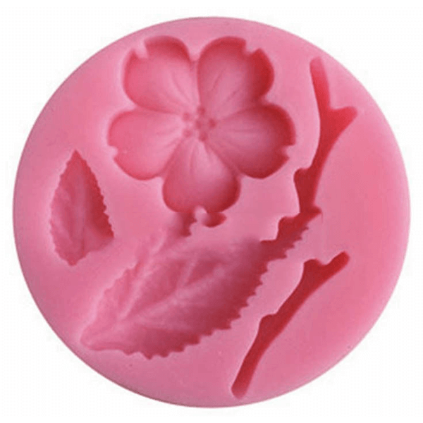 3D Silicone Fondant Mold Blossom - bakeware bake house kitchenware bakers supplies baking
