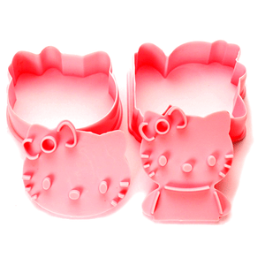 Hello Kitty Cookie Cutters Mold - bakeware bake house kitchenware bakers supplies baking