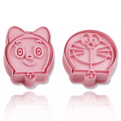 Doraemon Cookie Cutters Mold - bakeware bake house kitchenware bakers supplies baking