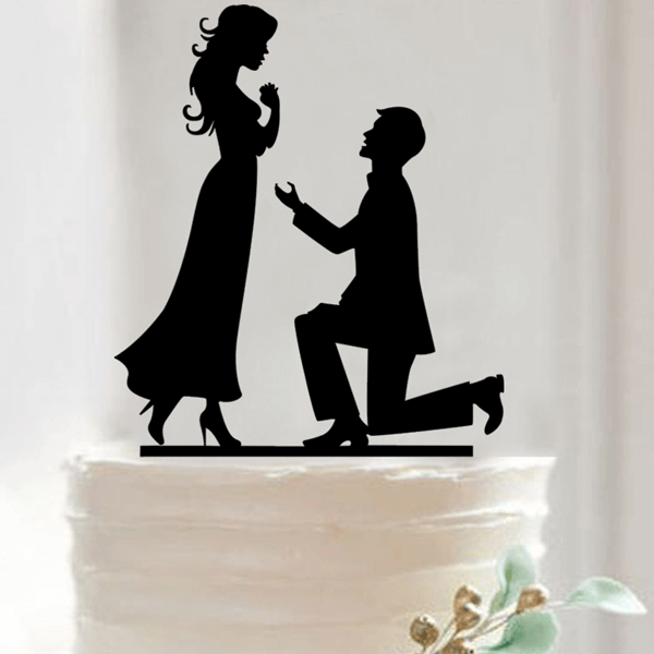 Wedding Theme Party Cake Topper - bakeware bake house kitchenware bakers supplies baking