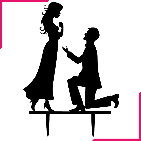 Wedding Theme Party Cake Topper - bakeware bake house kitchenware bakers supplies baking