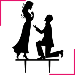 Wedding Theme Party Cake Topper - bakeware bake house kitchenware bakers supplies baking