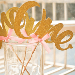 ONE Big Alphabet Party Decoration Topper - bakeware bake house kitchenware bakers supplies baking