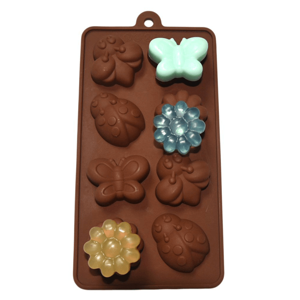 Chocolate Mold Ladybug, Bee, Butterfly - bakeware bake house kitchenware bakers supplies baking