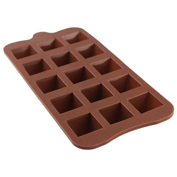 Silicone Chocolate Mold Pyramid - bakeware bake house kitchenware bakers supplies baking