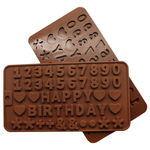 Chocolate Mold Happy birthday - bakeware bake house kitchenware bakers supplies baking