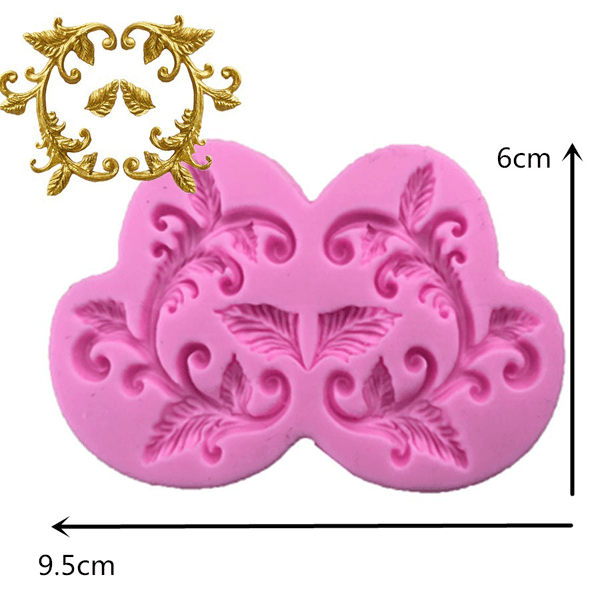 Cake Border Silicone Fondant Mold Flower - bakeware bake house kitchenware bakers supplies baking