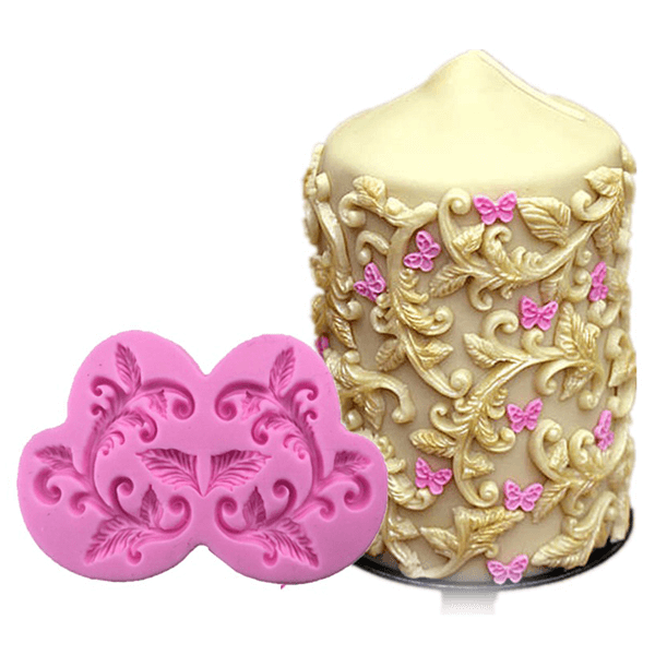 Cake Border Silicone Fondant Mold Flower - bakeware bake house kitchenware bakers supplies baking