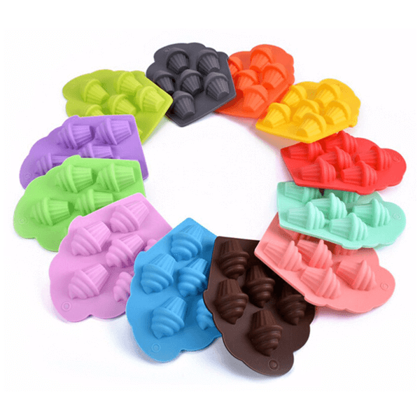 Ice Cream Shaped Silicone Chocolate Mold - bakeware bake house kitchenware bakers supplies baking