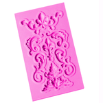 Lace Border Silicone Fondant Mold - bakeware bake house kitchenware bakers supplies baking