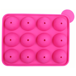 Silicone Lollipop Mold 12 Cavity - bakeware bake house kitchenware bakers supplies baking