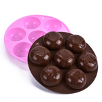 Emoje Smile Face Silicone Chocolate Mold - bakeware bake house kitchenware bakers supplies baking