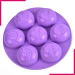 Emoje Smile Face Silicone Chocolate Mold - bakeware bake house kitchenware bakers supplies baking