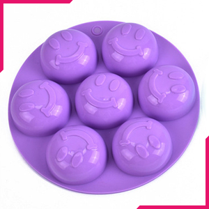 Emoje Smile Face Silicone Chocolate Mold - bakeware bake house kitchenware bakers supplies baking