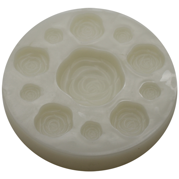 Rose Flower Silicone Fondant Mold - bakeware bake house kitchenware bakers supplies baking