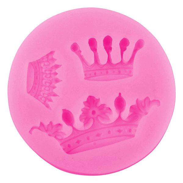 Crowns Silicone Fondant Mold - bakeware bake house kitchenware bakers supplies baking