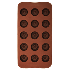 Chocolate Mold Round Spiral - bakeware bake house kitchenware bakers supplies baking