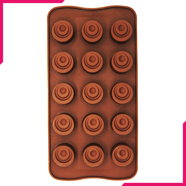 Chocolate Mold Round Spiral - bakeware bake house kitchenware bakers supplies baking