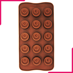 Chocolate Mold Round Spiral - bakeware bake house kitchenware bakers supplies baking
