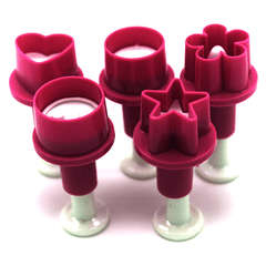 Plunge Cutter Small 5 Shapes - bakeware bake house kitchenware bakers supplies baking