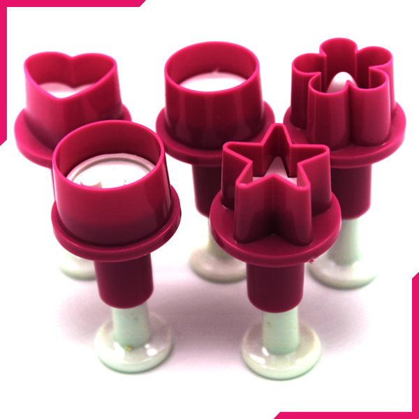 Plunge Cutter Small 5 Shapes - bakeware bake house kitchenware bakers supplies baking